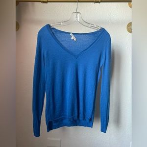 Madewell V-neck sweater - royal blue